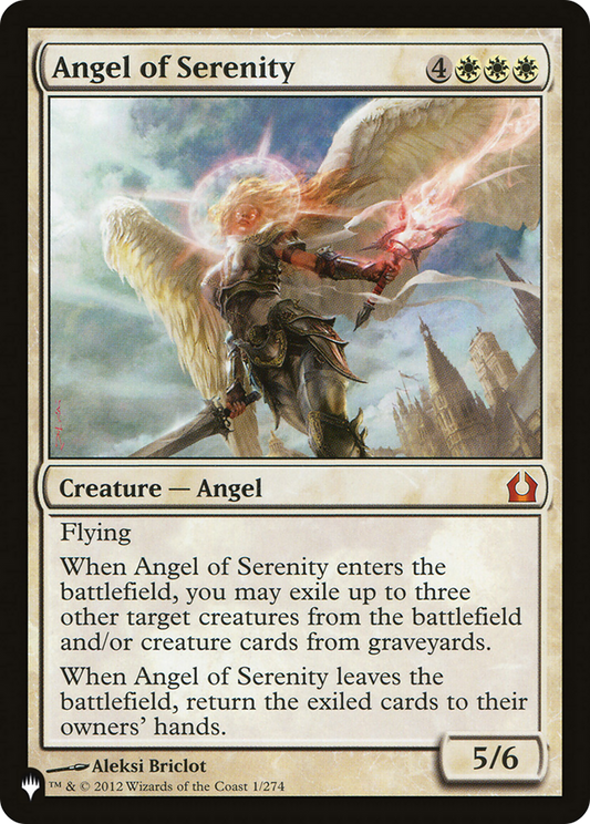 Angel of Serenity (RTR) (001) Foil - The List