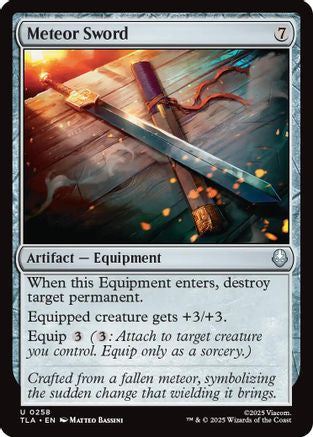 Meteor Sword (258) - Avatar: The Last Airbender