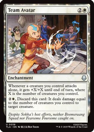 Team Avatar (038) Foil - Avatar: The Last Airbender