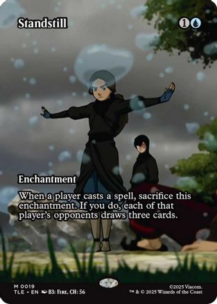 Standstill (Borderless) (019) Foil - Avatar: The Last Airbender: Eternal-Legal
