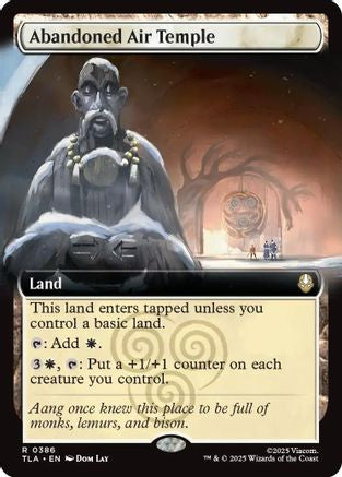Abandoned Air Temple (Extended Art) (386) Foil - Avatar: The Last Airbender