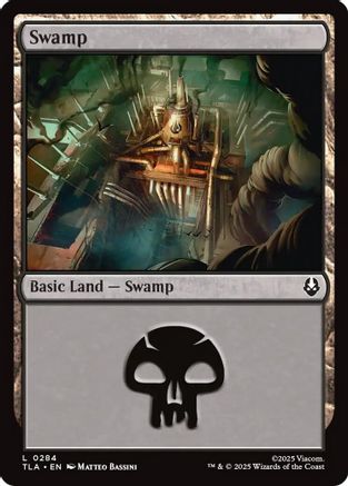 Swamp (284) Foil - Avatar: The Last Airbender