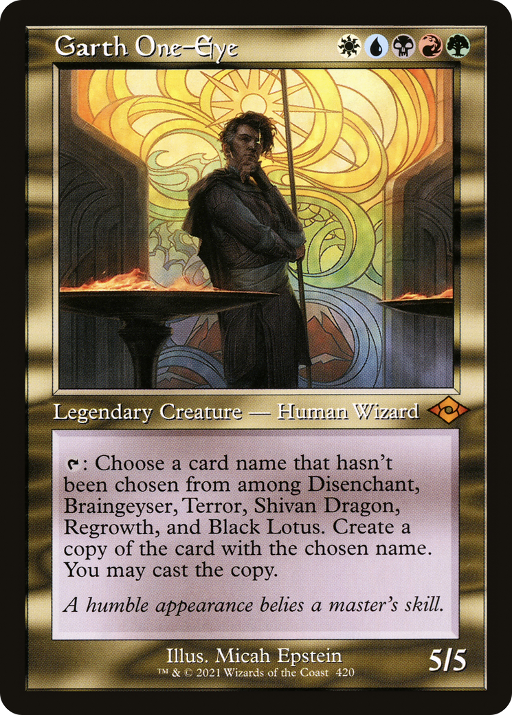 Garth One-Eye (Retro) (420) - Modern Horizons 2