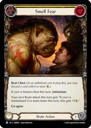 Smell Fear (Yellow) (ARR021) - Armory Deck: Rhinar
