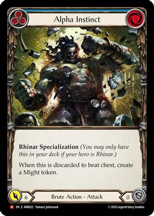 Alpha Instinct (ARR022) - Armory Deck: Rhinar