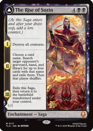 The Rise of Sozin (Prerelease) (117) Foil - Avatar: The Last Airbender
