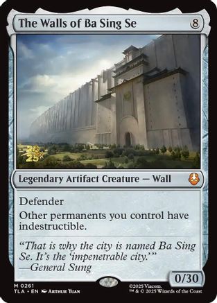 The Walls of Ba Sing Se (261) Foil - Prerelease Cards