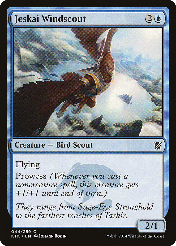 Jeskai Windscout [Khans of Tarkir] | Silver Goblin