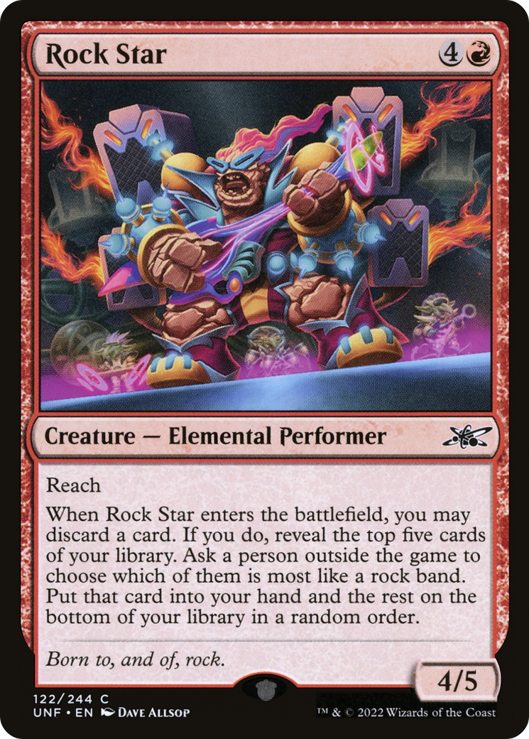 Rock Star (122) - Unfinity