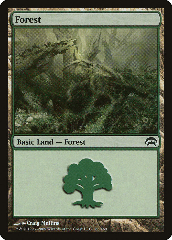 Forest (166) [Planechase] | Silver Goblin