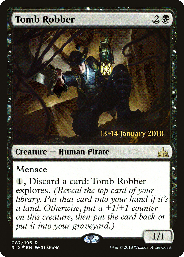 Tomb Robber (87s) Foil - Rivals of Ixalan Promos