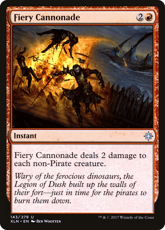 Fiery Cannonade (143) - Ixalan