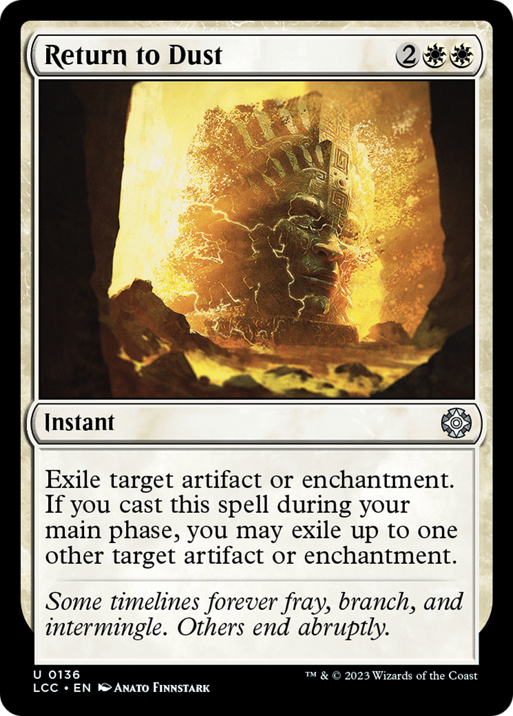 Return to Dust (136) - The Lost Caverns of Ixalan Commander