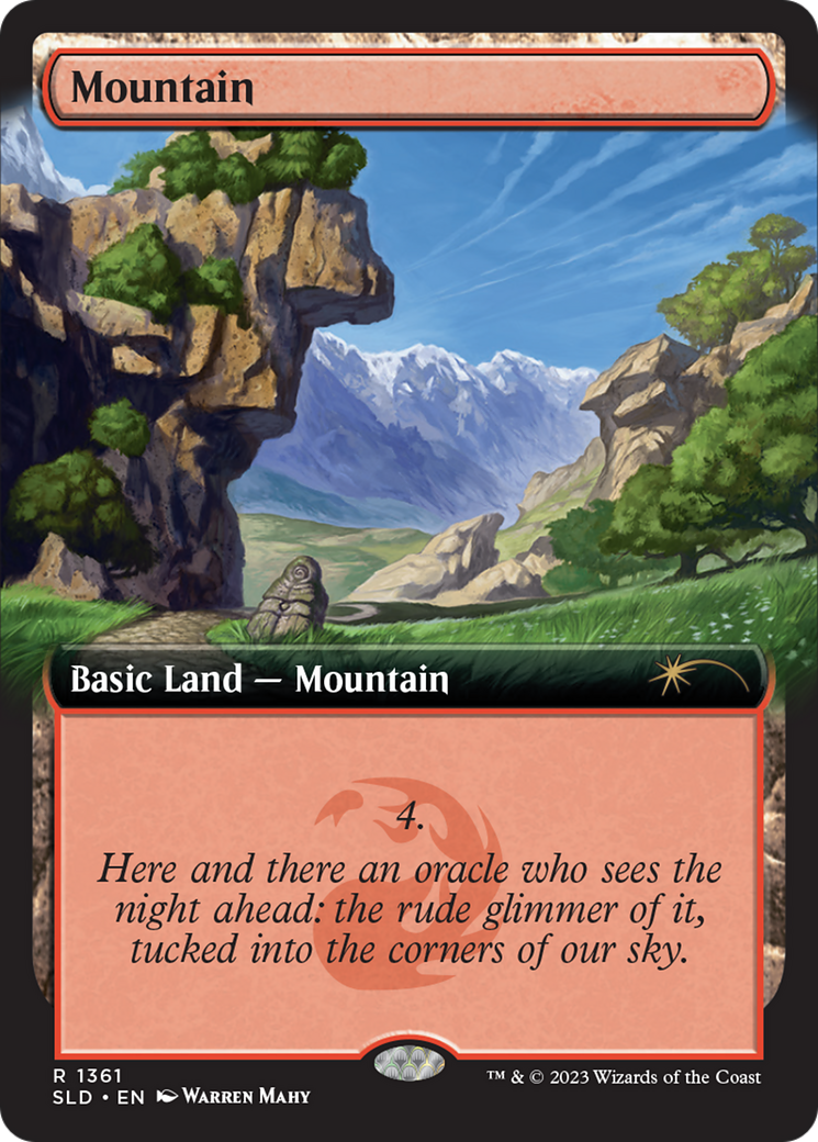 Mountain (1361) Foil - Secret Lair Drop