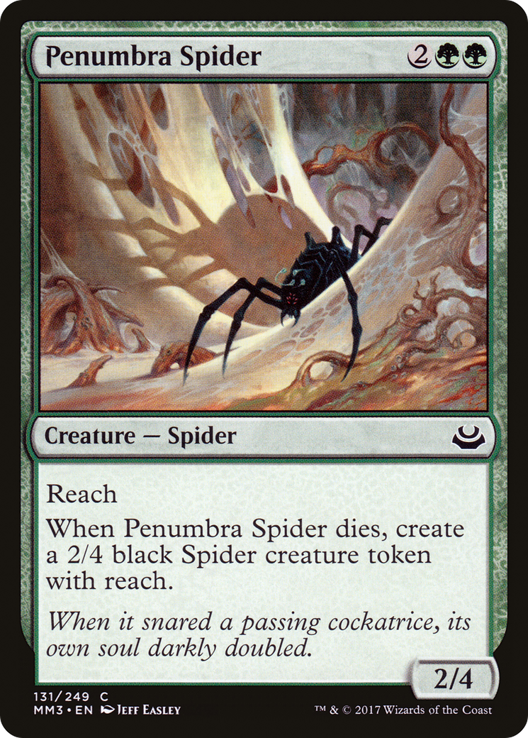 Penumbra Spider (131) Foil - Modern Masters 2017