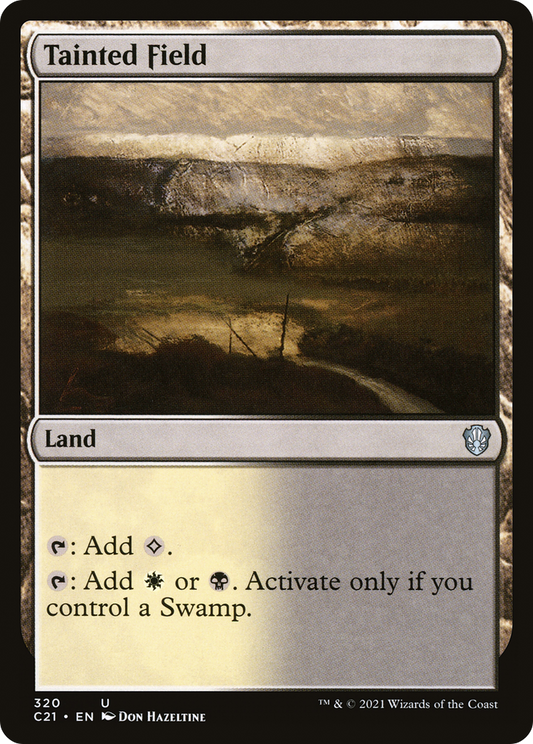 Tainted Field (320) - Commander 2021