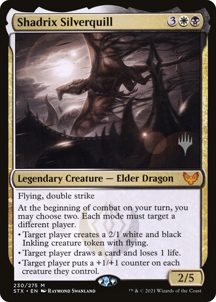 Shadrix Silverquill (230) Foil - Strixhaven: School of Mages Promos