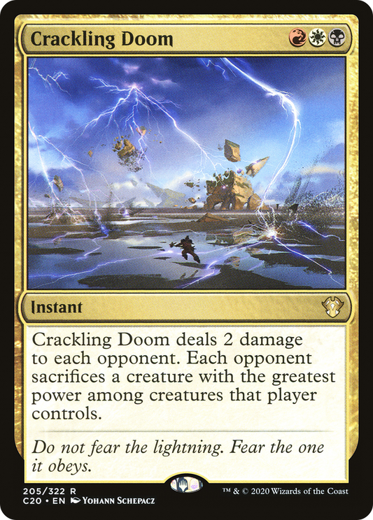 Crackling Doom (205) - Commander 2020