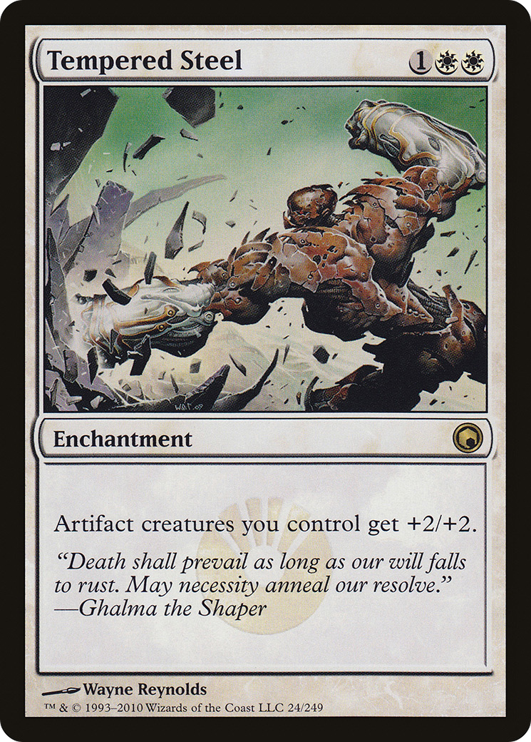 Tempered Steel (024) Foil - Scars of Mirrodin