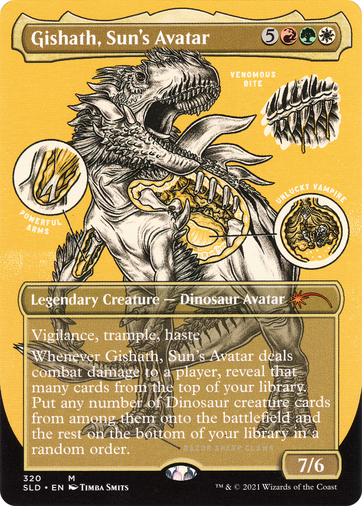 Gishath, Sun's Avatar (320) - Secret Lair Drop