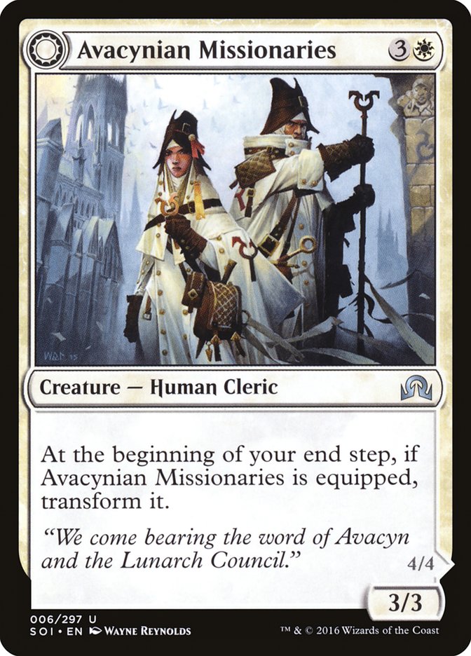 Avacynian Missionaries (006) Foil - Shadows over Innistrad