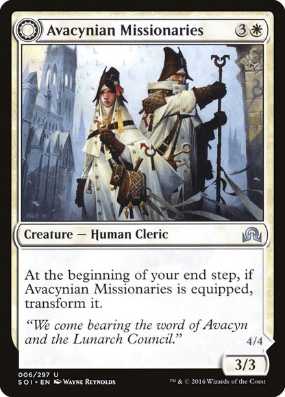 Avacynian Missionaries (006) Foil - Shadows over Innistrad