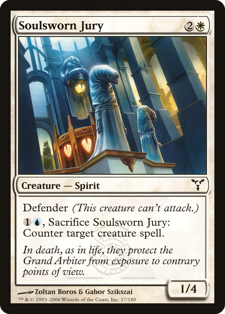 Soulsworn Jury (017) Foil - Dissension