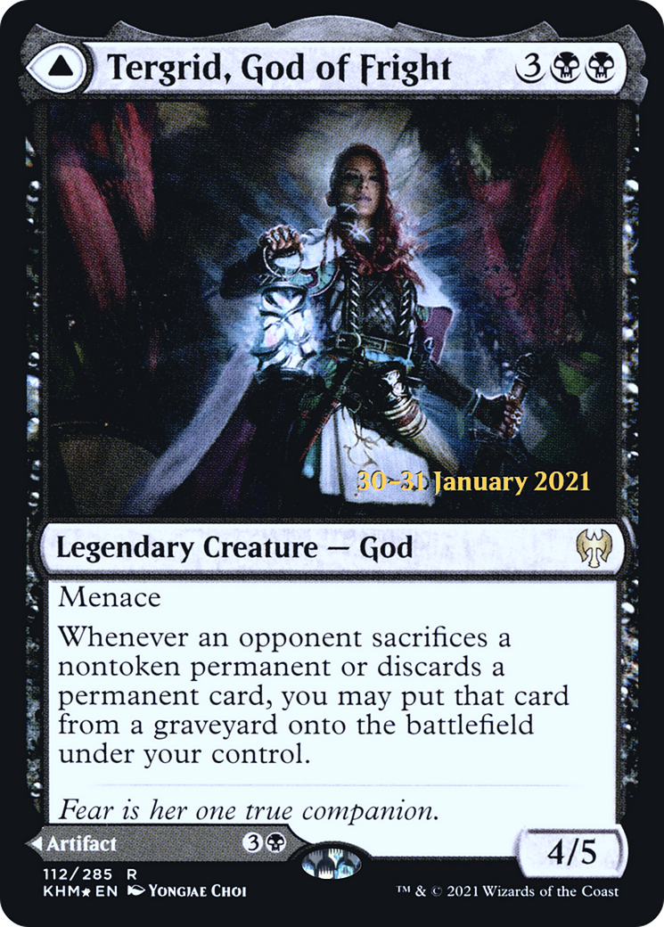Tergrid, God of Fright (112) Foil - Kaldheim Promos
