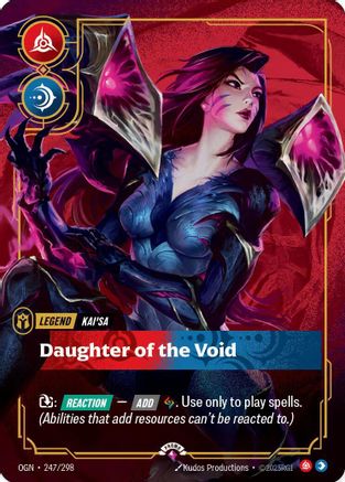 Kai'Sa – Daughter of the Void (247) Foil - Riftbound Promotional Cards