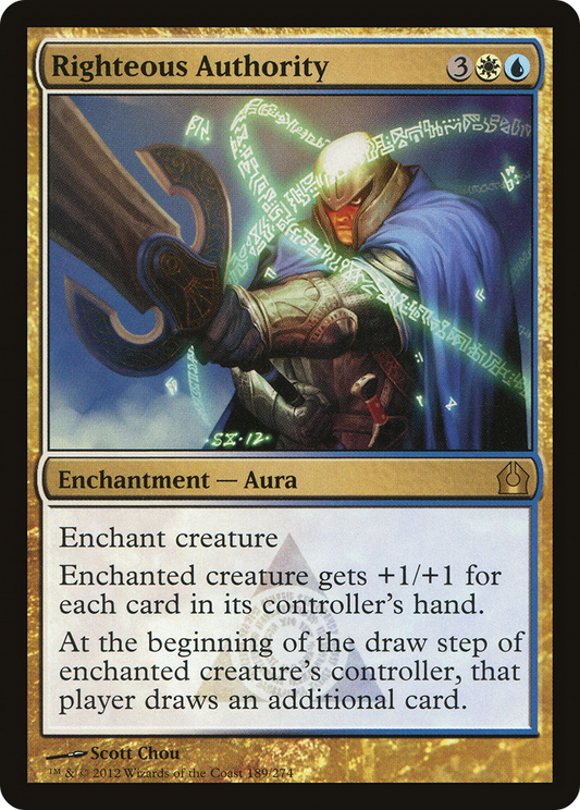 Righteous Authority (189) - Return to Ravnica