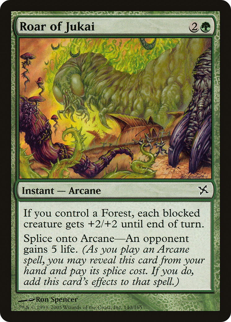 Roar of Jukai [Betrayers of Kamigawa] Foil