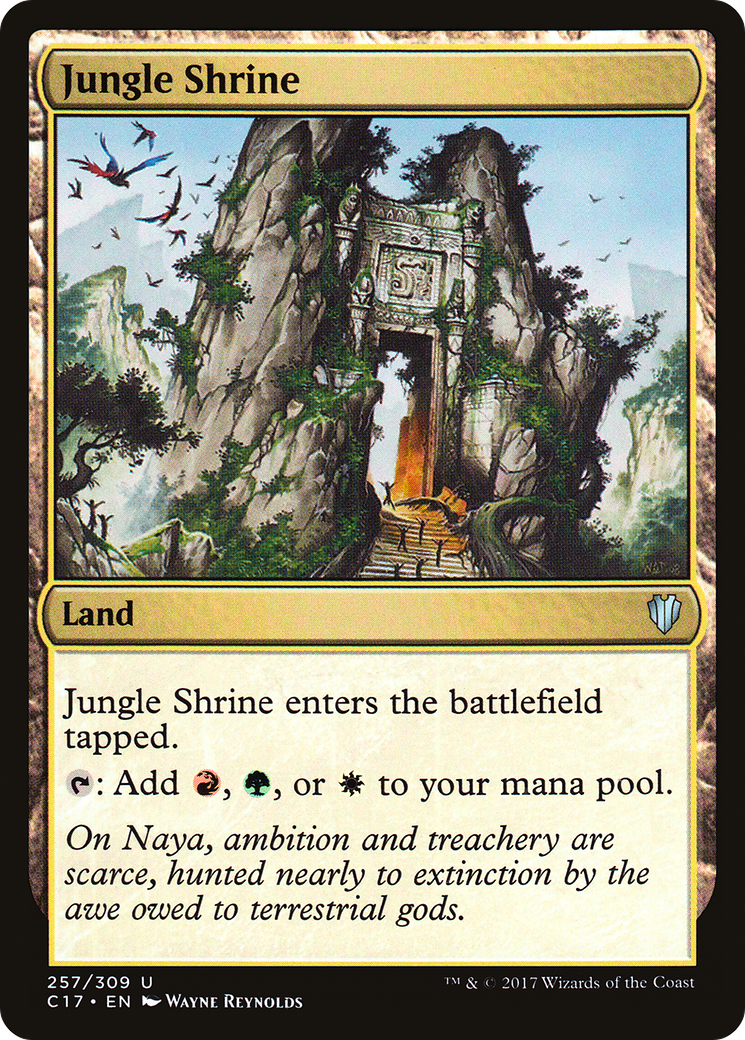 Jungle Shrine (257) - Commander 2017