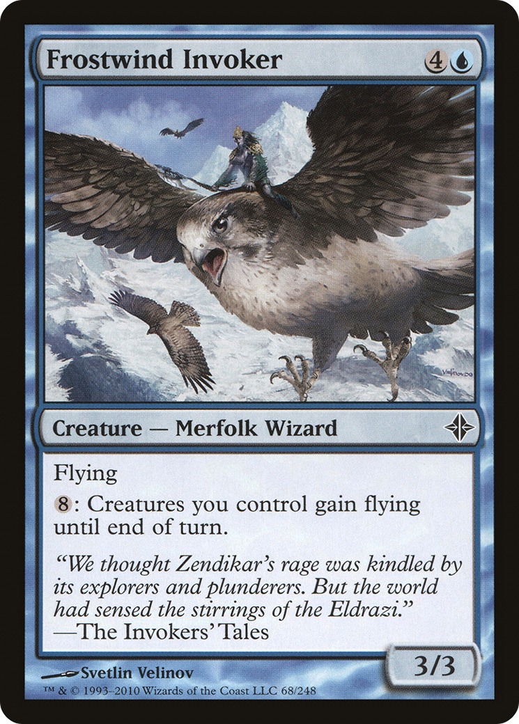Frostwind Invoker (068) - Rise of the Eldrazi