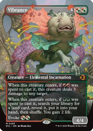 Vibrance (Borderless) (295) - Lorwyn Eclipsed