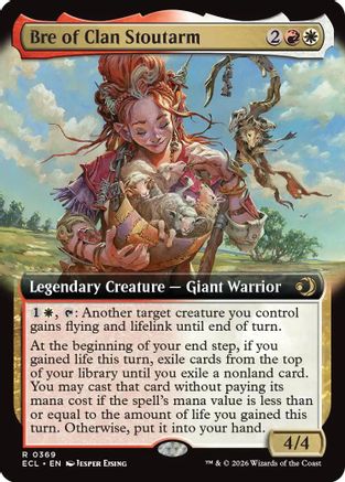 Bre of Clan Stoutarm (Extended Art) (369) - Lorwyn Eclipsed