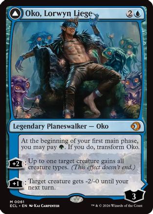 Oko, Lorwyn Liege (061) Foil - Lorwyn Eclipsed