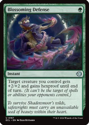 Blossoming Defense (167) Foil - Lorwyn Eclipsed