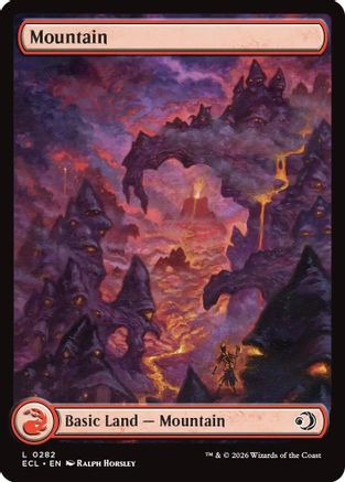 Mountain (282) Foil - Lorwyn Eclipsed