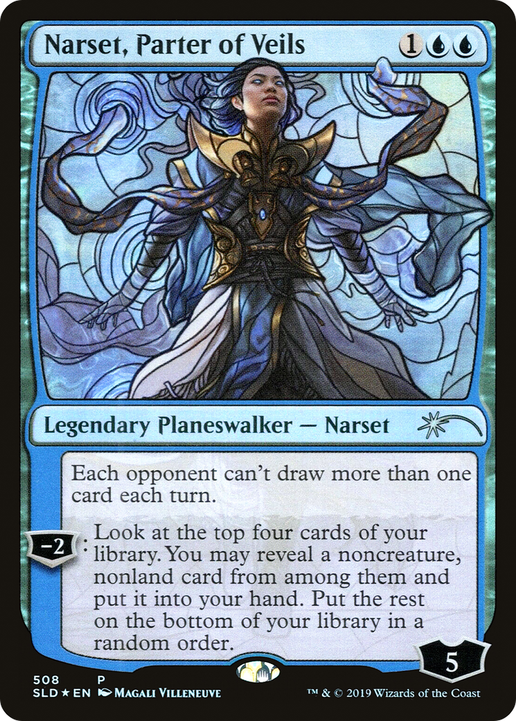 Narset, Parter of Veils (508) Foil - Secret Lair Drop