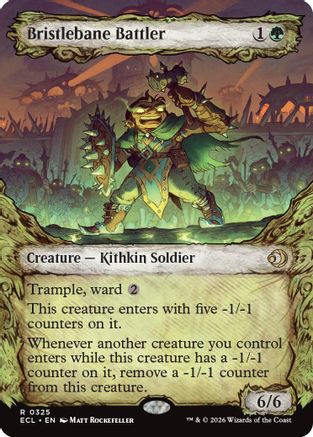 Bristlebane Battler (Showcase) (325) - Lorwyn Eclipsed
