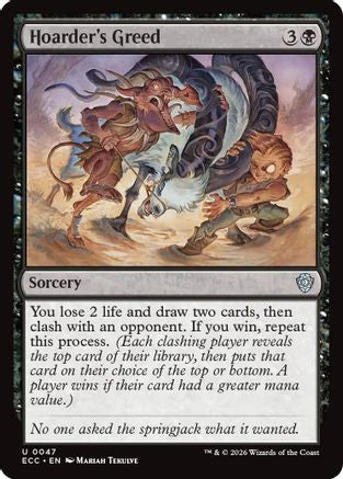 Hoarder's Greed (047) - Commander: Lorwyn Eclipsed
