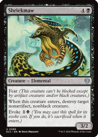 Shriekmaw (085) - Commander: Lorwyn Eclipsed