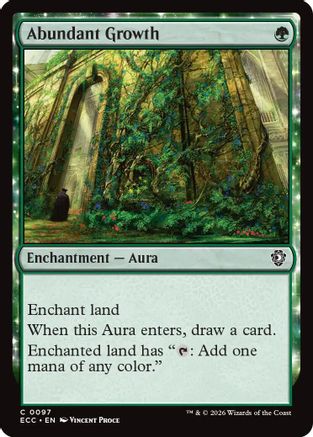 Abundant Growth (097) - Commander: Lorwyn Eclipsed