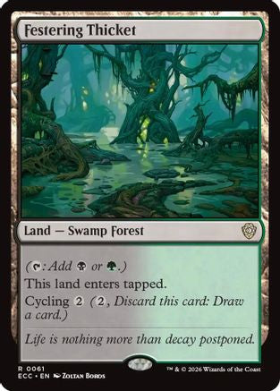 Festering Thicket (061) - Commander: Lorwyn Eclipsed