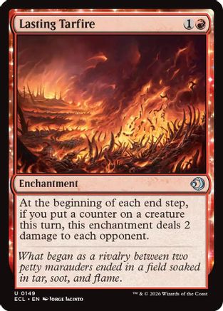 Lasting Tarfire (149) Foil - Lorwyn Eclipsed