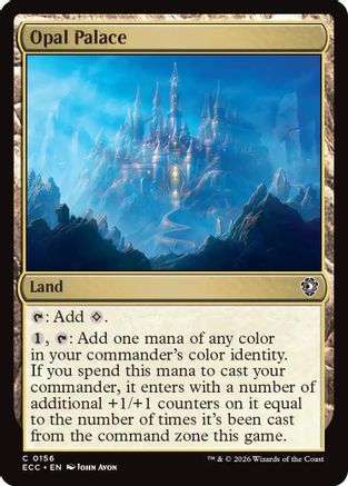 Opal Palace (156) - Commander: Lorwyn Eclipsed