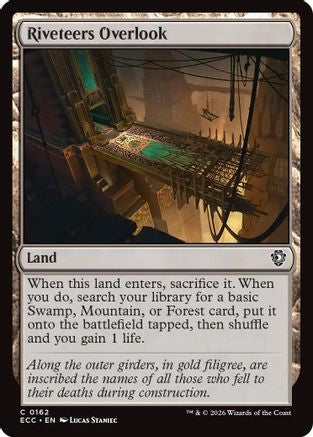 Riveteers Overlook (162) - Commander: Lorwyn Eclipsed