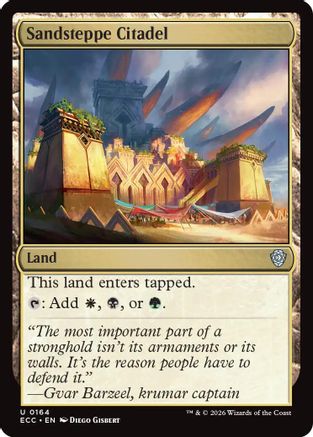 Sandsteppe Citadel (164) - Commander: Lorwyn Eclipsed