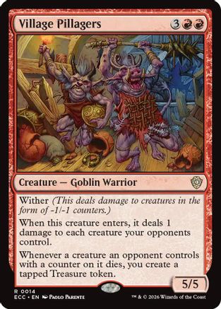 Village Pillagers (014) - Commander: Lorwyn Eclipsed