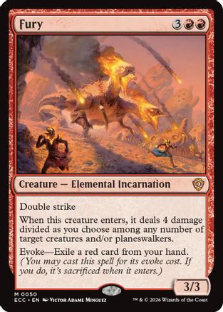 Fury (050) - Commander: Lorwyn Eclipsed